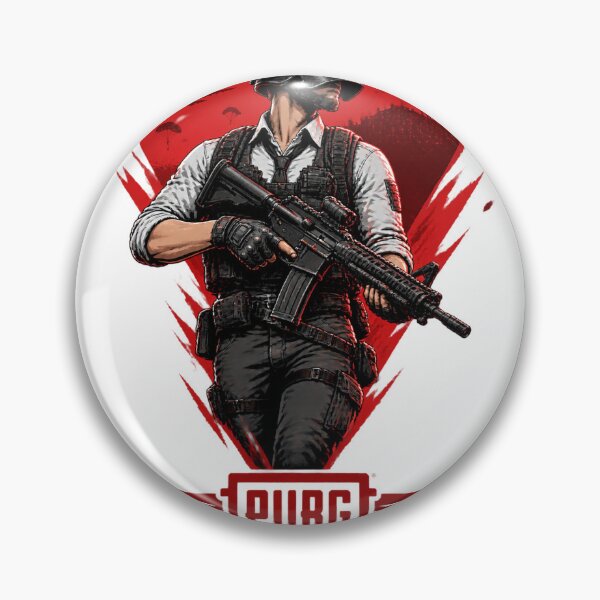 Item preview, Minimalist PUBG Inspired Gaming Design with Simple Two Element designed and sold by MirDemirDemirer.