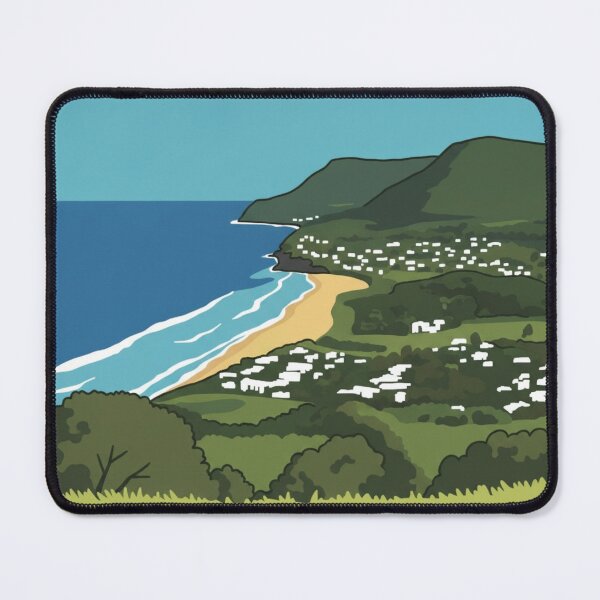 Item preview, Stanwell Park NSW Retro Art Landscape designed and sold by EllDAV777.