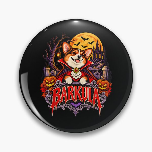 Item preview, Barkula Corgi Vampire Funny Halloween Dog Lovers  designed and sold by ArtByimamS.