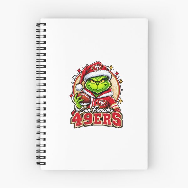 Item preview, Grinch San Francisco Football Christmas Game Day designed and sold by HSMGallery.