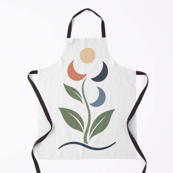 Item preview, Botanical Moon Garden – Minimal Abstract Nature Art designed and sold by meghnad.
