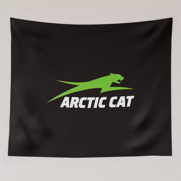 Item preview, Arctic Cat Jumping Cat Logo Green White designed and sold by ASTRAXO.