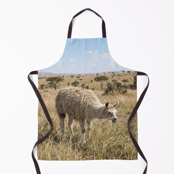 Item preview, Peaceful Llama Grazing In Golden Field designed and sold by phamlauren.