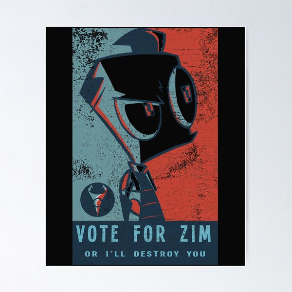 Item preview, Vote For Zim designed and sold by GloriaScheiding.