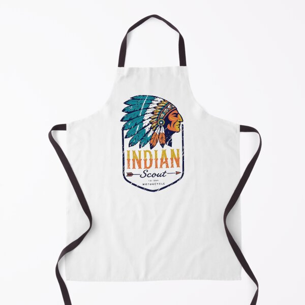 Item preview, Vintage 1928 Indian Scout 101 Motorcycle Emblem designed and sold by EdGraphy.