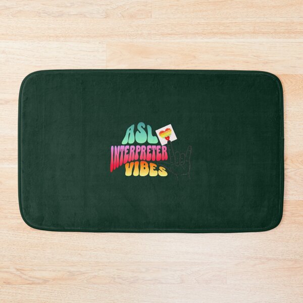 Item preview, ASL Interpreter Vibes Sign Language Interpreter ILY I Love You with Rainbow Heart Active  designed and sold by TheBraedLuxury.