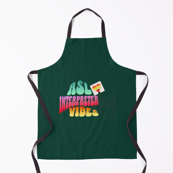 Item preview, ASL Interpreter Vibes Sign Language Interpreter ILY I Love You with Rainbow Heart Active  designed and sold by TheBraedLuxury.