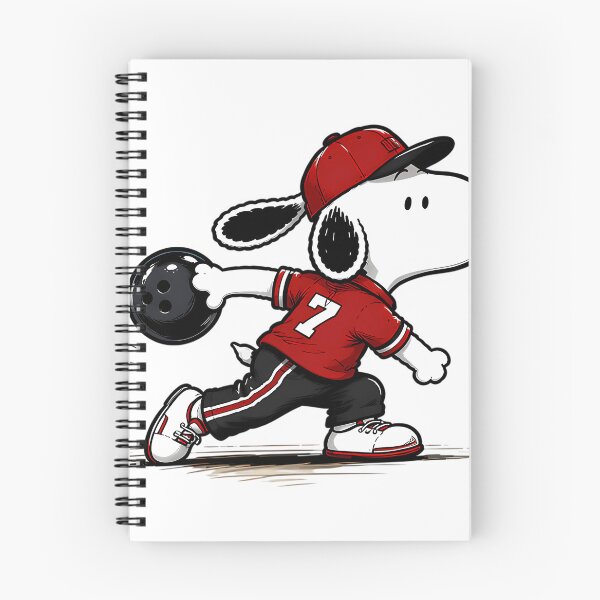 Item preview, Snoopy Perfect Bowling Throw  Beagle Sports designed and sold by GloriaScheiding.