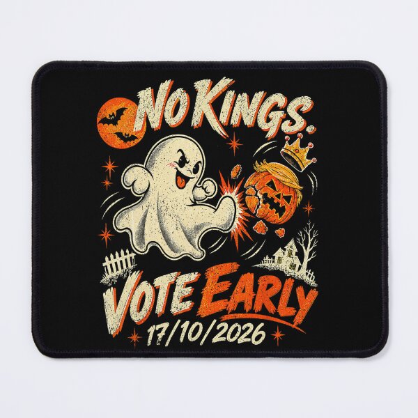 Item preview, No Kings Vote Early Halloween Ghost designed and sold by NoeValdric.