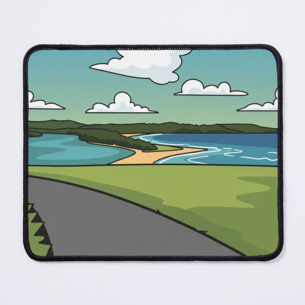 Item preview, Kiama NSW Coastal Walk Retro Landscape designed and sold by EllDAV777.