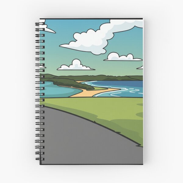 Item preview, Kiama NSW Coastal Walk Retro Landscape designed and sold by EllDAV777.