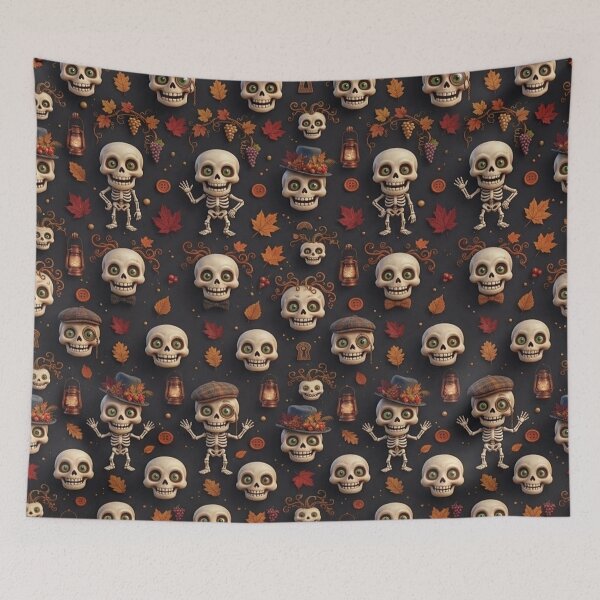 Item preview, Spooky Skeleton Jamboree designed and sold by KingsArtworx 2.