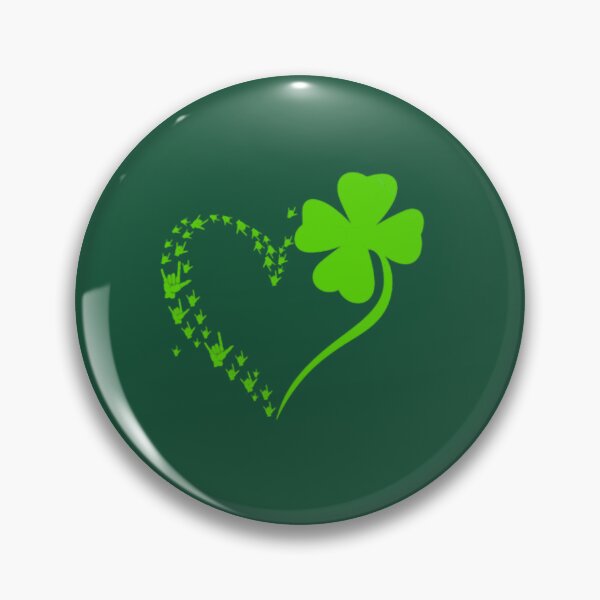 Item preview, ASL ILY SHAMROCK designed and sold by TheBraedLuxury.