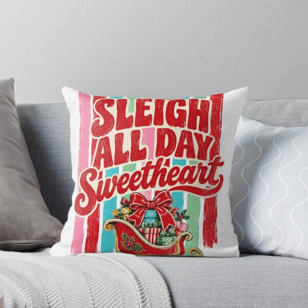 Item preview, Sleigh All Day Sweetheart Retro Christmas PNG designed and sold by Luvahawb.