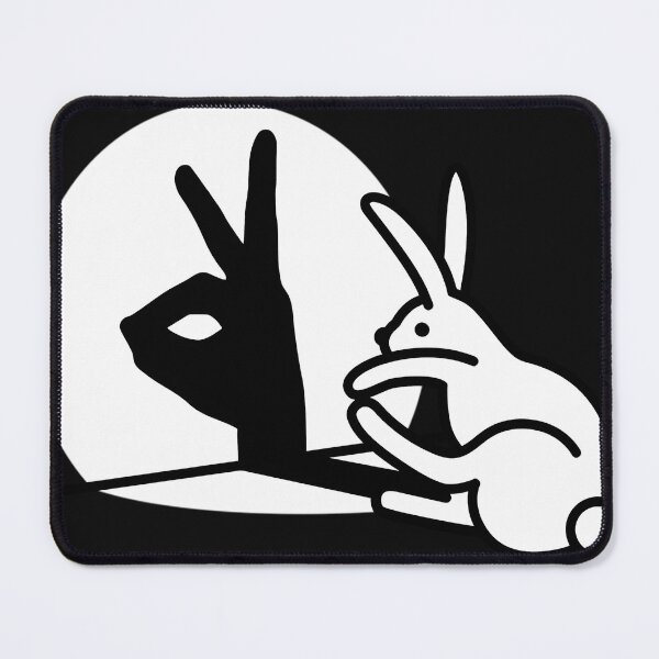 Item preview, Funny Rabbit Hand Shadow Puppets Humor designed and sold by GloriaScheiding.