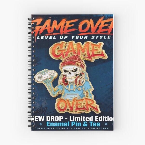 Item preview, GAME OVER STREETWEAR DROP designed and sold by Mindful56.