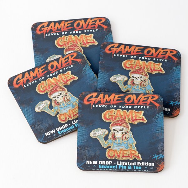 Item preview, GAME OVER STREETWEAR DROP designed and sold by Mindful56.