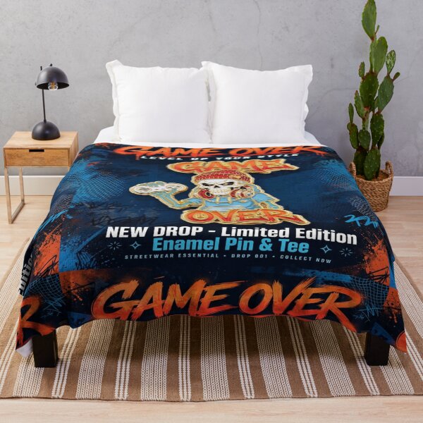 Item preview, GAME OVER STREETWEAR DROP designed and sold by Mindful56.