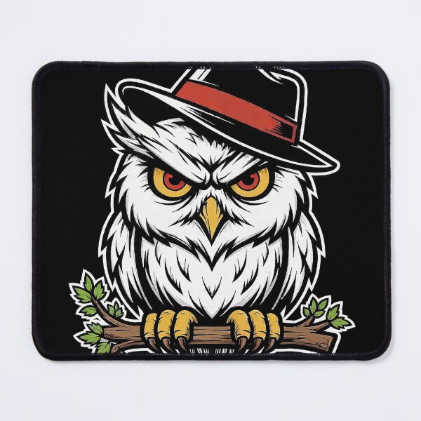 Item preview, I Don't Give A Hoot Owl Gangster Art designed and sold by Gangster-Design.