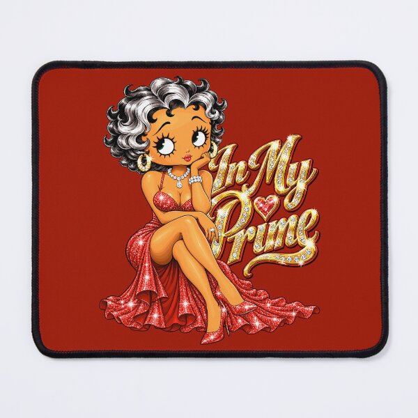 Item preview, Betty Boop In My Prime – Red Dress & Diamonds designed and sold by Artbyminga.