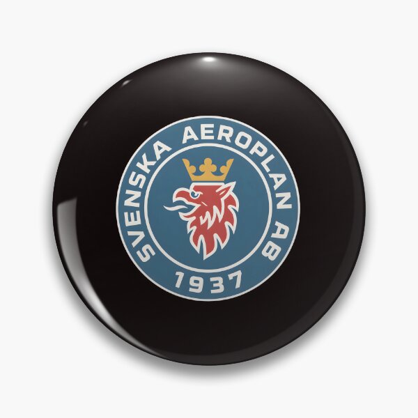 Item preview, Vintage Svendska Aeroplan AB Emblem 1937 designed and sold by Pocket-Pixel.