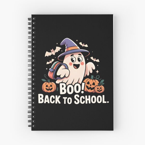 Item preview, Boo Back to School Ghost Witch Hat Cute Halloween Gift designed and sold by Zizo-DR44.