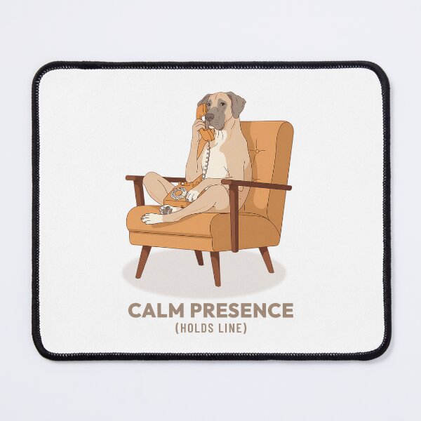 Item preview, Great Dane Phone Call Vintage Aesthetic designed and sold by COZY VINTAGE animal.
