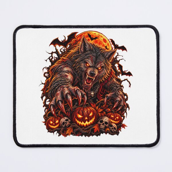 Item preview, Scary Werewolf Full Moon Halloween designed and sold by QuiteOrbit.