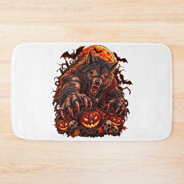 Item preview, Scary Werewolf Full Moon Halloween designed and sold by QuiteOrbit.