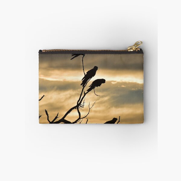 Item preview, Black Cockatoo Silhouette Sunrise designed and sold by Rainbow Farm Photography.