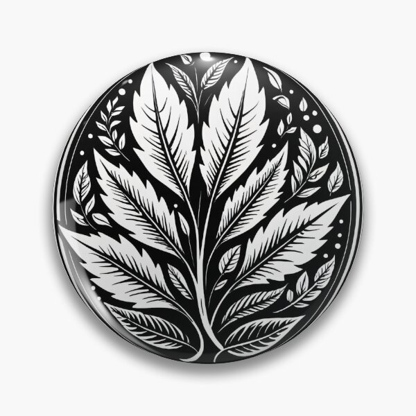 Item preview, Botanical Leaf Circle Art    designed and sold by The Assortment.