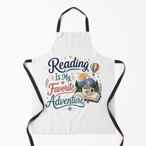 Item preview, Reading is my favorite adventure designed and sold by nimmitrends.