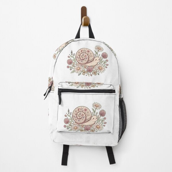 Item preview, Cottagecore Snail & Wildflowers — Cozy Woodland Aesthetic Design designed and sold by Sweet Blob Co.