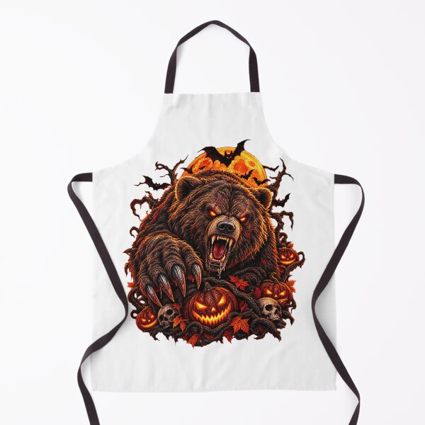 Item preview, Scary Bear Full Moon Halloween designed and sold by QuiteOrbit.