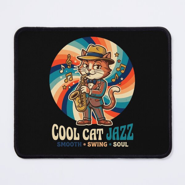 Item preview, Cool Cat Jazz designed and sold by MadieCreative®.
