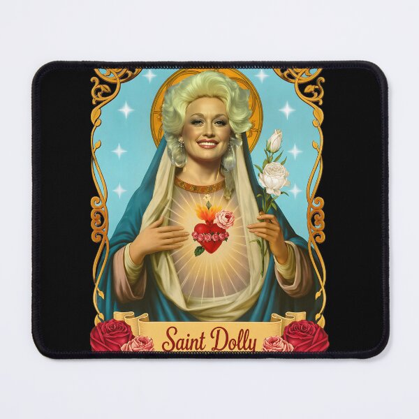 Item preview, Saint Dolly Icon Portrait designed and sold by EL-FASSY.