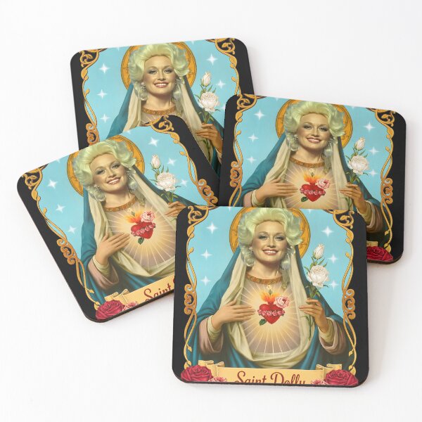 Item preview, Saint Dolly Icon Portrait designed and sold by EL-FASSY.