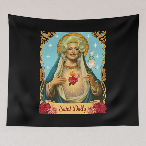 Item preview, Saint Dolly Icon Portrait designed and sold by EL-FASSY.