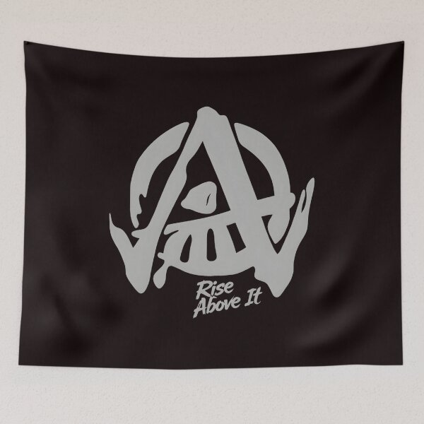 Item preview, Anarchy Symbol with Script  designed and sold by EL-FASSY.