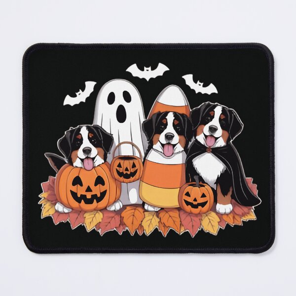 Item preview, Bernese Mountain Dog Halloween Costume Cute Puppy Ghost Pumpkin  designed and sold by Zizo-DR44.