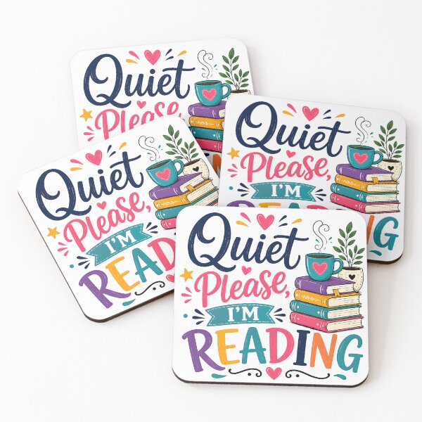 Item preview, Quiet please I'm reading designed and sold by nimmitrends.