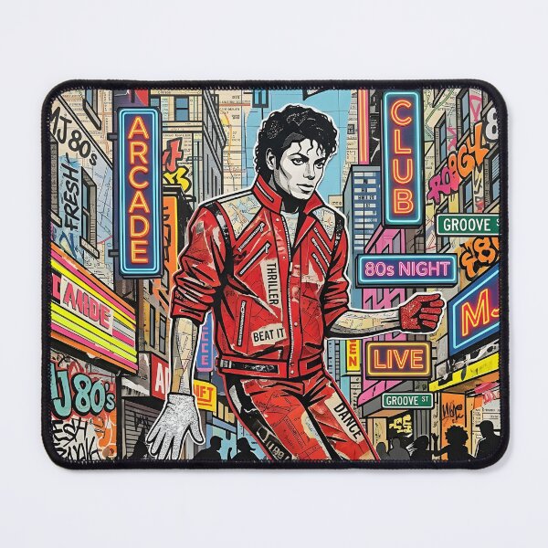 Item preview, Beat It: Urban Neon Mosaic designed and sold by Dhenin Studio.