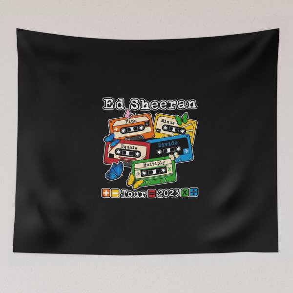 Item preview, Ed Sheeran Mathematics Tour Cassette Collection designed and sold by HSMGallery.