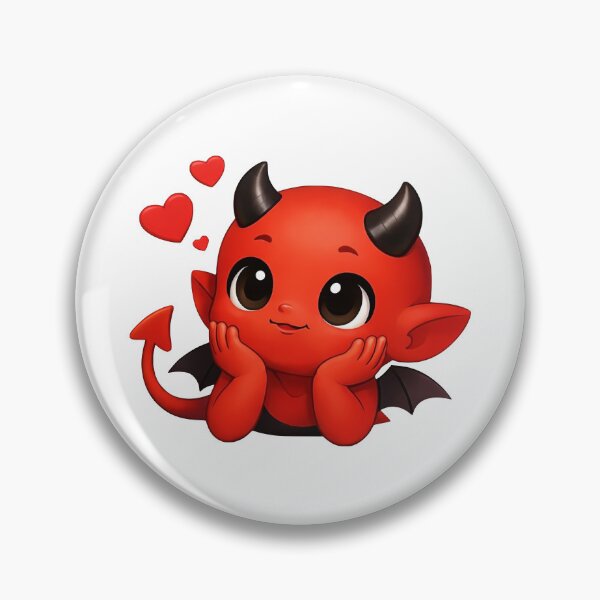 Item preview, Cute Dreamy Devil Kid Baby with Dancing Hearts Shapes Mania designed and sold by Shapes-Mania.