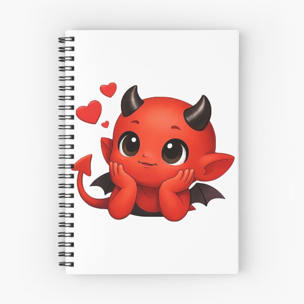 Item preview, Cute Dreamy Devil Kid Baby with Dancing Hearts Shapes Mania designed and sold by Shapes-Mania.