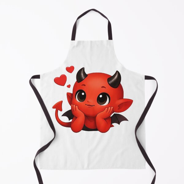Item preview, Cute Dreamy Devil Kid Baby with Dancing Hearts Shapes Mania designed and sold by Shapes-Mania.