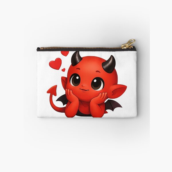 Item preview, Cute Dreamy Devil Kid Baby with Dancing Hearts Shapes Mania designed and sold by Shapes-Mania.