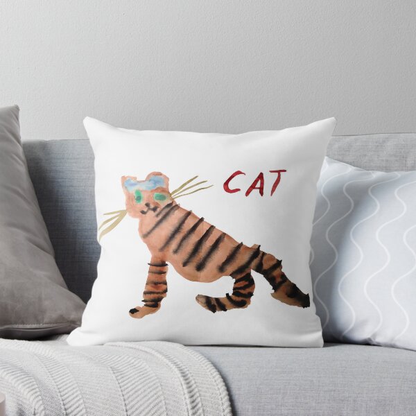 Item preview, Watercolor Cat #3 (on White) designed and sold by ubiquitoid.