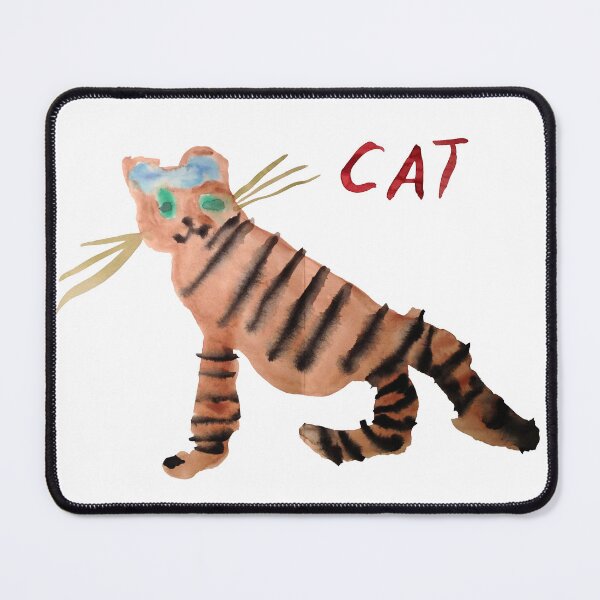 Item preview, Watercolor Cat #3 (on White) designed and sold by ubiquitoid.