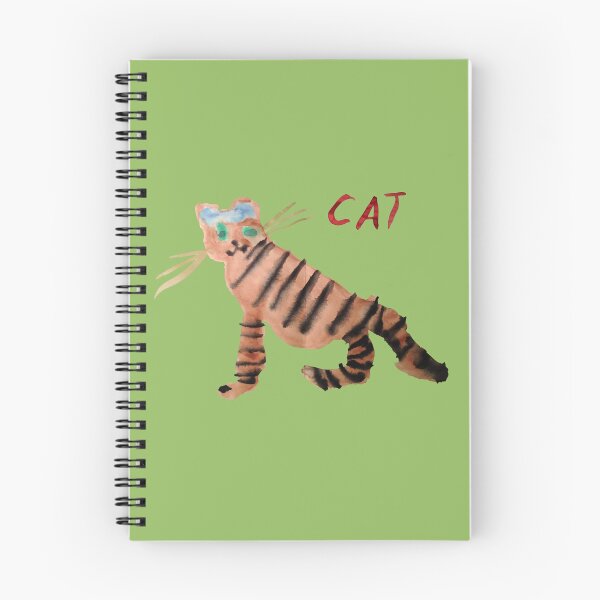 Item preview, Watercolor Cat #2 (on Green) designed and sold by ubiquitoid.